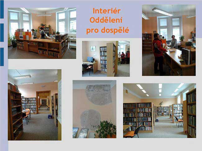 Městská knihovna Vimperk - oddělení pro dospělé