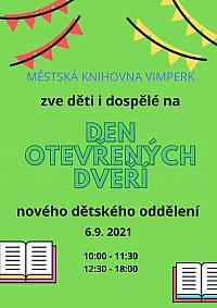 DEN OTEVŘENÝCH DVEŘÍ NOVÉHO DĚTSKÉHO ODDĚLENÍ