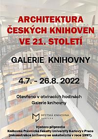 GALERIE - výstava: ARCHITEKTURA ČESKÝCH KNIHOVEN VE 21. STOLETÍ