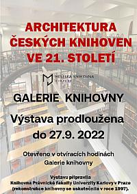 GALERIE - výstava: ARCHITEKTURA ČESKÝCH KNIHOVEN VE 21. STOLETÍ