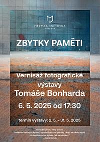 Galerie - vernisáž výstavy ZBYTKY PAMĚTI Tomáše Bonharda