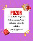 UZAVŘENÍ KNIHOVNY z důvodu odstávky elektřiny